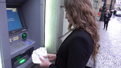 i withdrew cash from ATM for her and then fucked her
